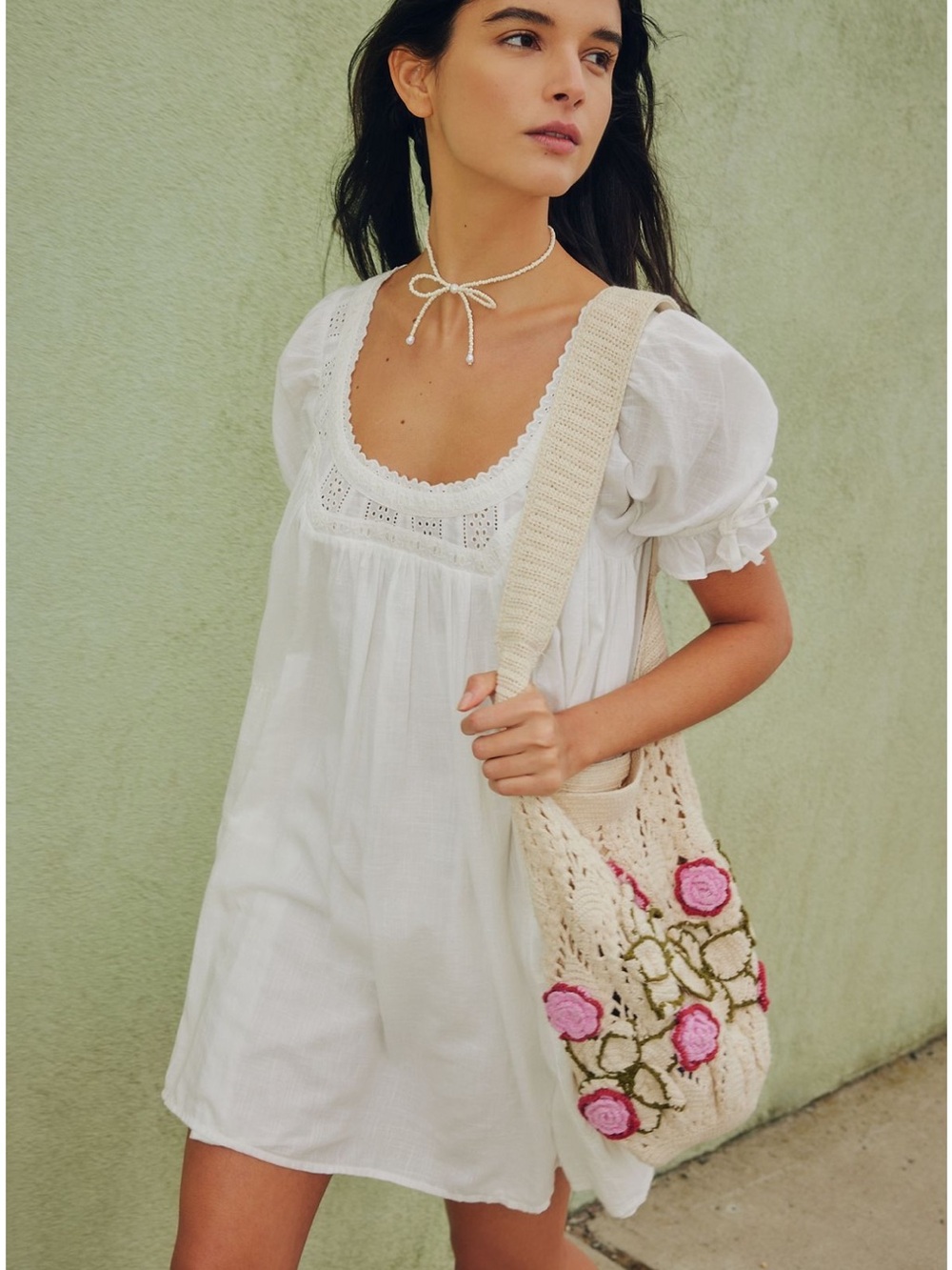 Free People - Sandy Shores Baby Doll Dress - Picture 5 of 5